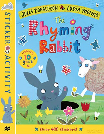 The Rhyming Rabbit Sticker Book - Julia Donaldson [KSIĄŻKA]