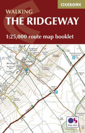 The Ridgeway Map Booklet: 1:25,000 OS Route Mapping (British Long Distance) - Steve Davison [KSIĄŻKA]