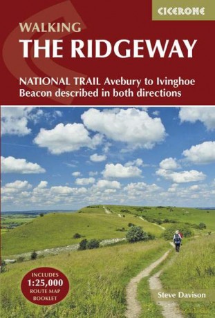 The Ridgeway National Trail: Avebury to Ivinghoe Beacon, Described in Both Directions (Includes separate OS 1:25K map booklet) - Steve Davison [KSIĄŻKA]