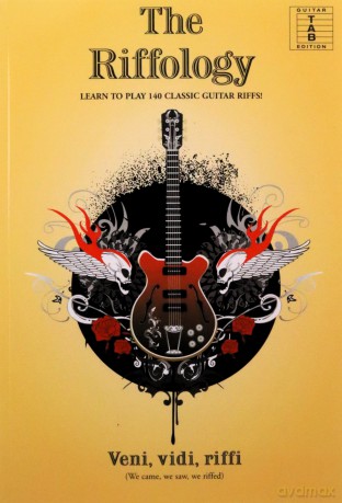 The Riffology - Learn To Play 140 Classic Guitar Riffs! Tab (Guitar tab edition) [KSIĄŻKA]