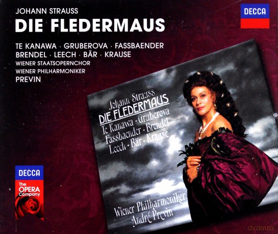 Andre Previn: Strauss:Die Fledermaus [2CD]