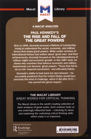 The Rise and Fall of the Great Powers: Ecomonic Change and Military Conflict from 1500-2000 (The Macat Library) - Riley Quinn [KSIĄŻKA]
