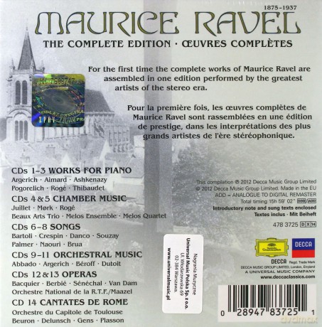Ravel Complete Edition (BOX) [14CD]