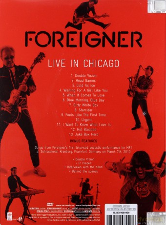 Foreigner: Live In Chicago [DVD]