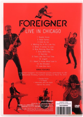 Foreigner: Live In Chicago [DVD]