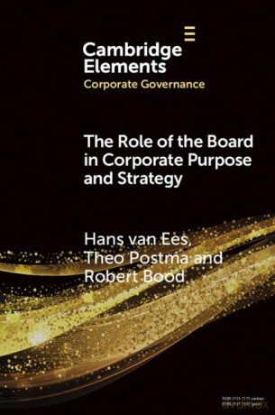 The Role of the Board in Corporate Purpose and Strategy (Elements in Corporate Governance) - Robert Bood [KSIĄŻKA]