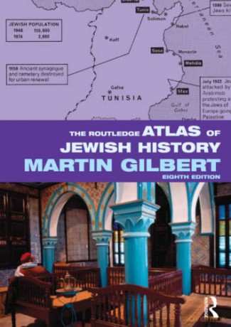 The Routledge Atlas of Jewish History (Routledge Historical Atlases) - Martin Gilbert [KSIĄŻKA]