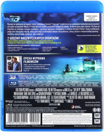 Życie Pi 3D wydanie kolekcjonerskie [Blu-Ray]+[Blu-Ray 3D]