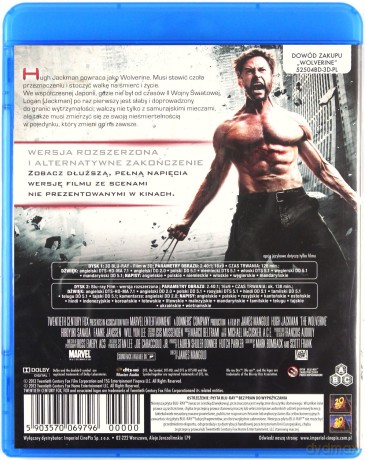 Wolverine 3D [Blu-Ray 3D]+[Blu-Ray]