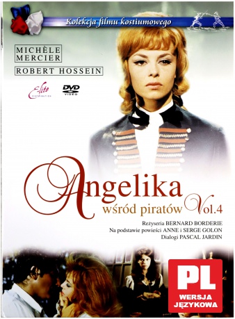 Angelika wśród piratów (Kolekcja filmu kostiumowego) (digipack) [DVD]+[KSIĄŻKA]