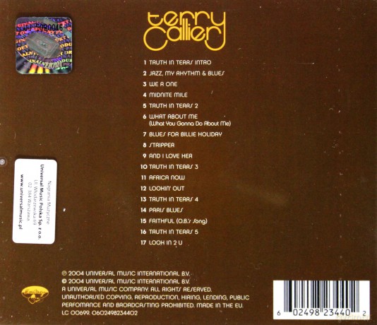 Callier Terry: Lookin' Out [CD]