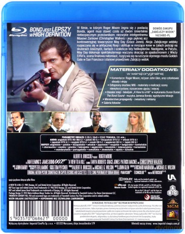 007 James Bond Zabójczy widok [Blu-Ray]