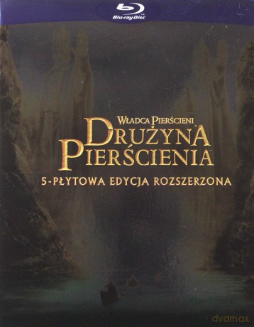 Władca Pierścieni Drużyna Pierścienia (edycja rozszerzona) [2xBlu-Ray]+[3DVD]