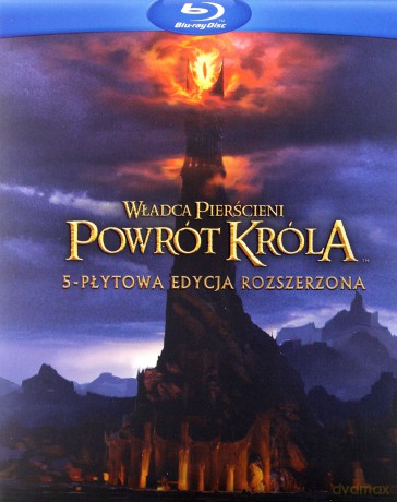 Władca Pierścieni Trylogia (edycja rozszerzona) Pakiet [6xBlu-Ray]+[9DVD]