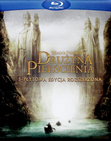 Władca Pierścieni Trylogia (edycja rozszerzona) Pakiet [6xBlu-Ray]+[9DVD]