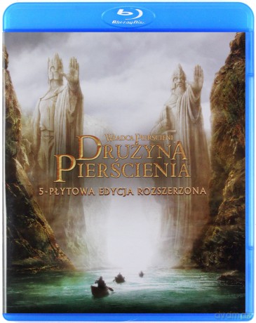 Władca Pierścieni Trylogia (edycja rozszerzona) Pakiet [6xBlu-Ray]+[9DVD]