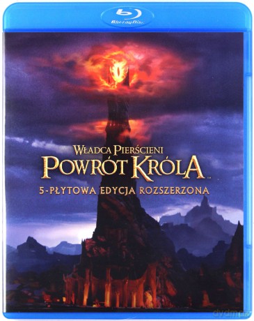 Władca Pierścieni Trylogia (edycja rozszerzona) Pakiet [6xBlu-Ray]+[9DVD]