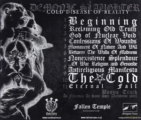 Demonic Slaughter: Cold Disease of Reality [CD]