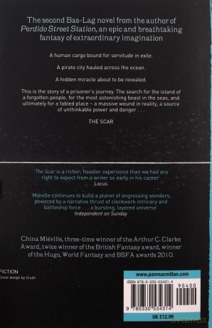 The Scar - China Miéville [KSIĄŻKA]