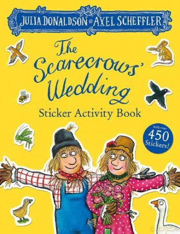 The Scarecrows' Wedding Sticker Activity Book - Julia Donaldson [KSIĄŻKA]