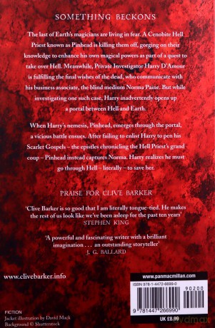 The Scarlet Gospels - Clive Barker [KSIĄŻKA]