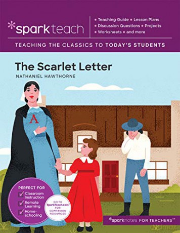 The Scarlet Letter (SparkTeach): Volume 24 - SparkNotes [KSIĄŻKA]