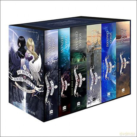 The School For Good and Evil Series Six-Book Collection Box Set (Books 1-6): Soon to be a major Netflix film - Soman Chainani [KSIĄŻKA]