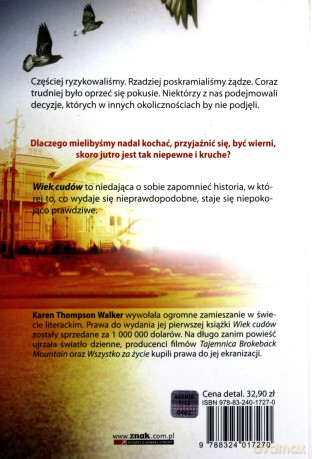 Wiek cudów - Karen Walker Thompson [KSIĄŻKA]