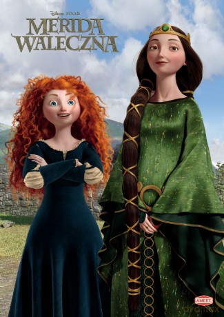 merida waleczna - kolorowanka [KSIĄŻKA]