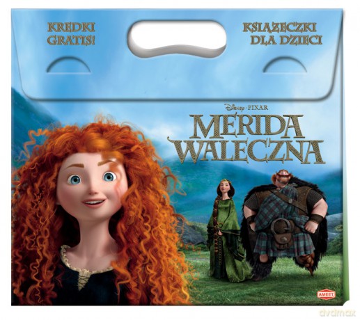 merida waleczna + kredki [KSIĄŻKA]