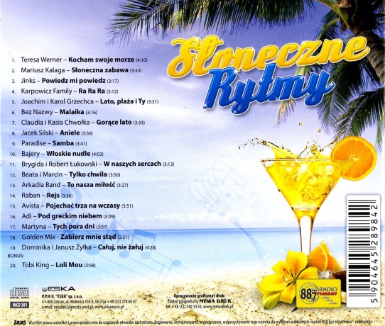 Słoneczne Rytmy [CD]