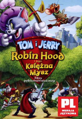 Tom i Jerry, Robin Hood i jego księżna mysz [DVD]