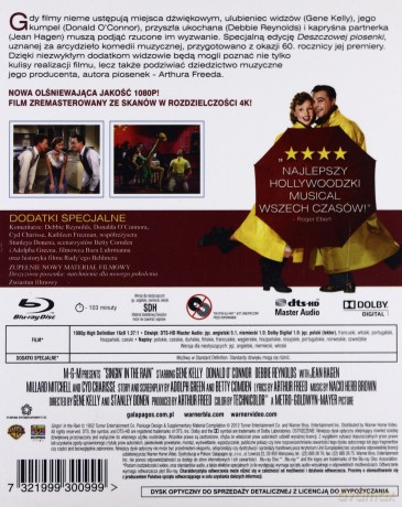Deszczowa piosenka edycja jubileuszowa 60. rocznica [Blu-Ray]