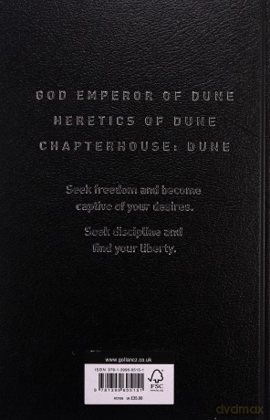 The Second Great Dune Trilogy: God Emperor of Dune, Heretics of Dune, Chapter House Dune - Frank Herbert [KSIĄŻKA]