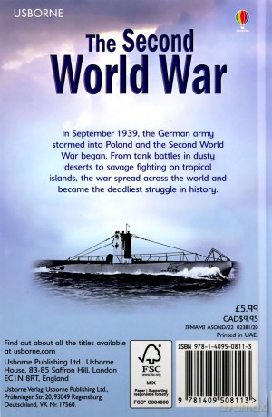 The Second World War: 1 (Young Reading Series 3, 55) - Conrad Mason [KSIĄŻKA]