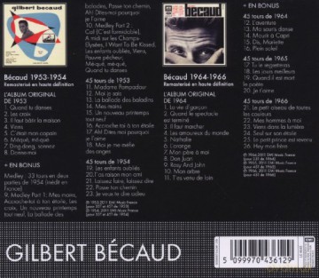 Gilbert Becaud: Becaud 1953-1954 / Becaud 1964-1966 [2CD]