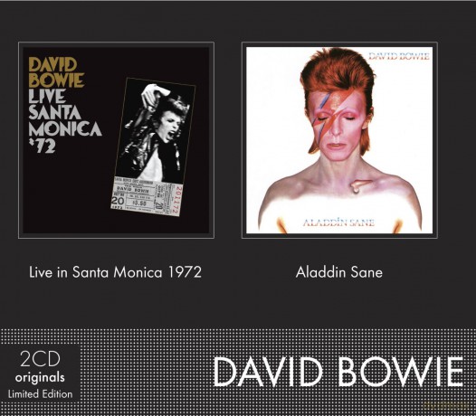 David Bowie: Live In Santa Monica '72 + Aladdin Sane [2CD]