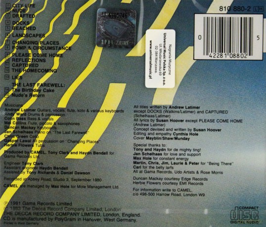 Camel: Nude [CD]