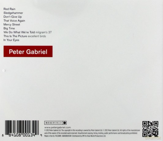 Peter Gabriel: So - 25th Anniversary (Remastered) [CD]