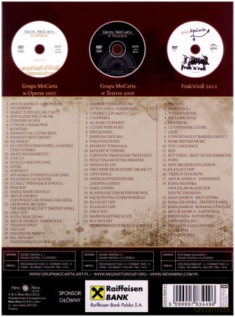 Grupa Mo Carta: Dziela Jak Na Razie Wszystkie (digipack) [3DVD]
