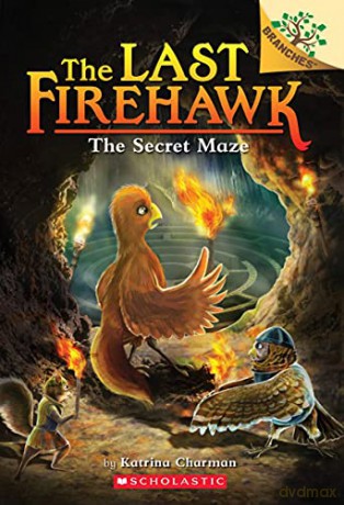 The Secret Maze: A Branches Book (the Last Firehawk #10): Volume 10 - Katrina Charman [KSIĄŻKA]