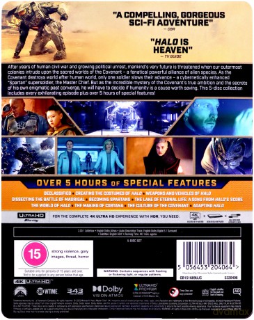 Halo Season 1 (steelbook) [2xBlu-Ray 4K]+[3xBlu-Ray]