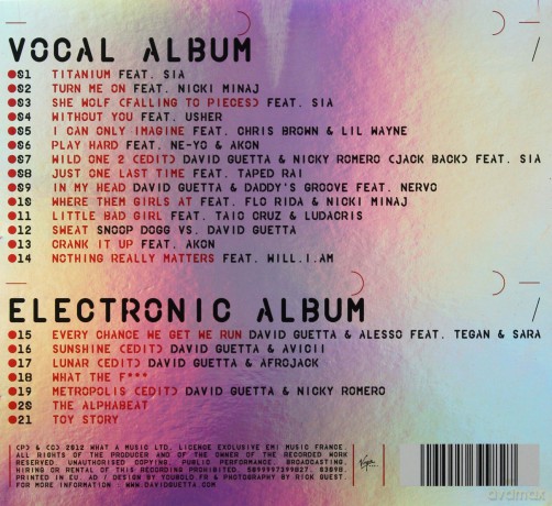 David Guetta: Nothing But The Beat 2.0 (New Version) - Limited (ecopack) [CD]