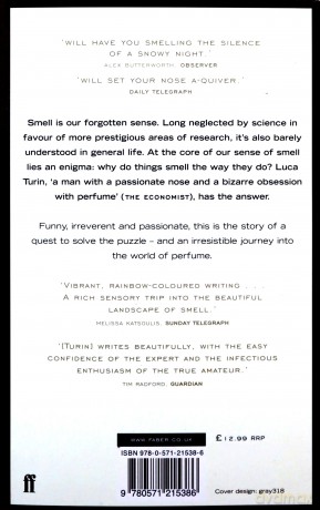 The Secret of Scent: Adventures in Perfume and the Science of Smell - Luca Turin [KSIĄŻKA]
