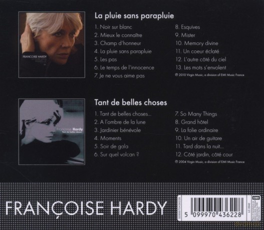 Francoise Hardy: La Pluie Sans Parapluie + Tant De Belles Choses [2CD]