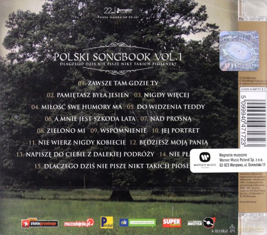 Krzysztof Krawczyk: Polski Songbook Vol. 1 [CD]