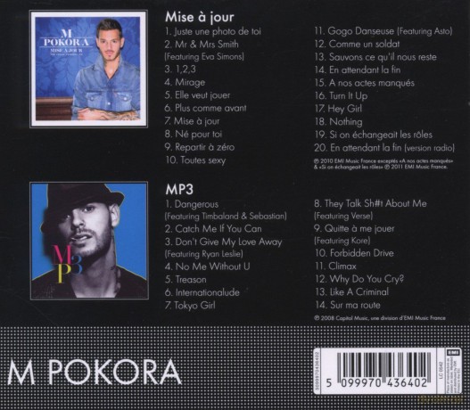 M Pokora: Mise A Jour + Mp3 [2CD]