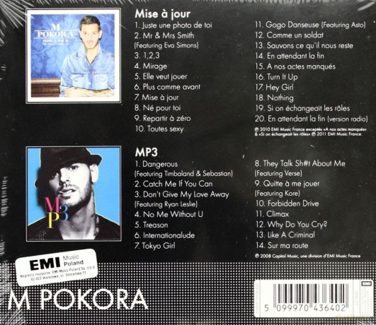 M Pokora: Mise A Jour + Mp3 [2CD]
