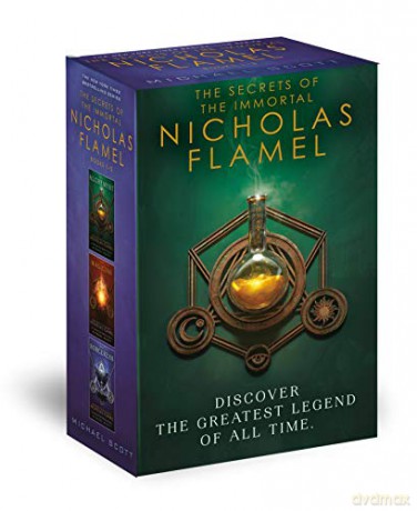 The Secrets of the Immortal Nicholas Flamel Boxed Set (3-Book): The First Codex - Michael Scott [KSIĄŻKA]