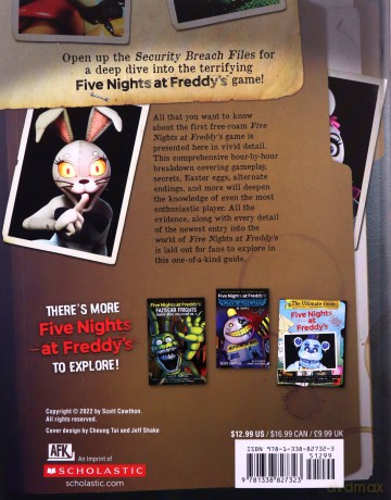 The Security Breach Files (Five Nights at Freddy's): An Afk Book - Scott Cawthon [KSIĄŻKA]